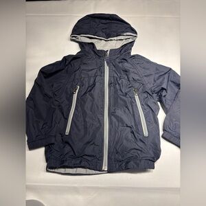 Navy Kids Hooded Jacket Gap size 4